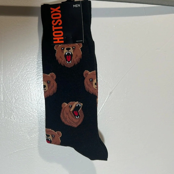 Hot Sox Other - Hot Sox Grizzly Bear Socks NWT